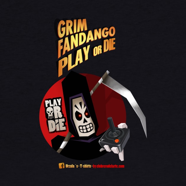 Grim Fandango by elobrerodelarte